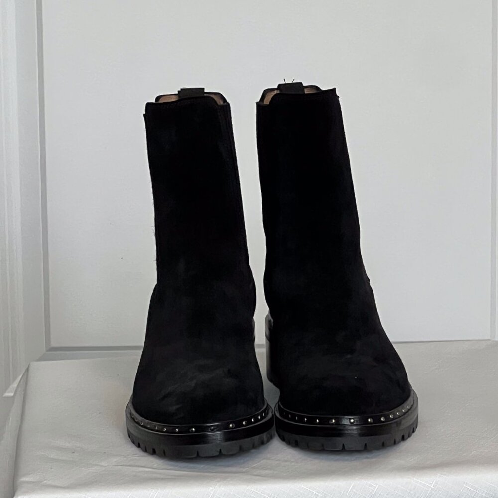 Alexander Wang Chelsea Suede Ankle Boots